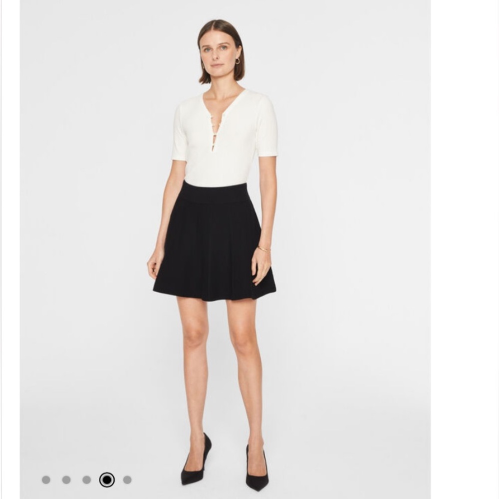 Club Monaco Carly Sweater Skirt. Black. Size S.